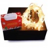 Serie Navideña Musical 140L Led Cálida Con Control 7 Mts | HZ8016-N