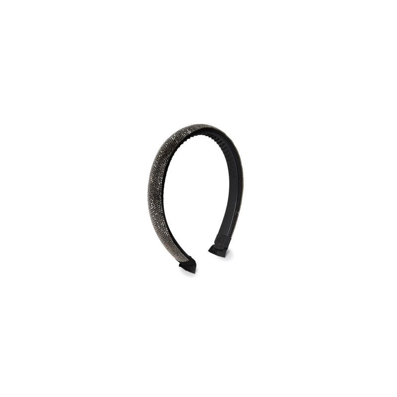 Diadema Plástico Ancha Forro Ovalado Cubierta Piedras De Colores 14 Cm | XH5517 XQ-W4-1010