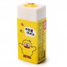 Goma Escolar Blanca Chica Rectangular Figura Pato | GKD-1282