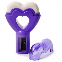 Goma Sacapuntas Escolar figura Paleta corazón Colores | MYJ-1012