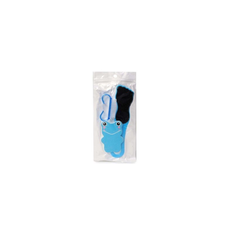 Set Limas Para Pies Y Cepillo De Plástico Varios Colores Y Figuras Animales 17.5 Cm | HU-GJ932
