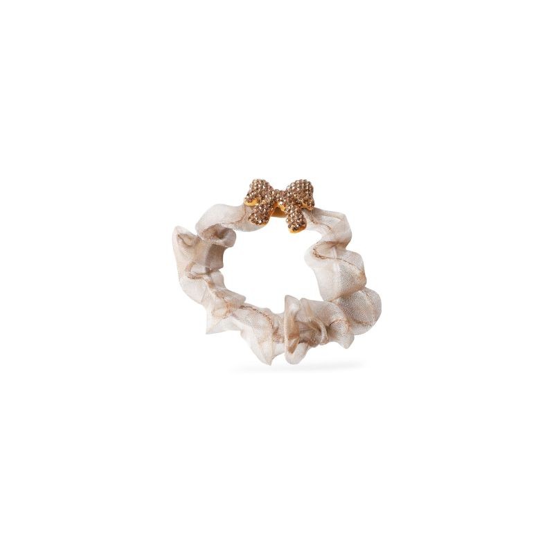 Dona Cabello Mediana Elastica Organza Dije Incrustaciones Figuras | 12 Donas | KUN-82