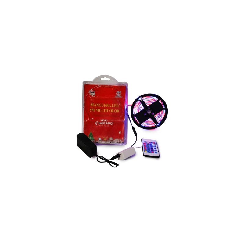 Serie Navideña De Tira Led Multicolor Plana De 5 Mts | HZ2835