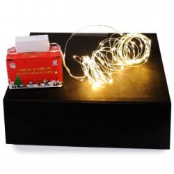Serie Navideña De Alambre Con 100L Nano Led Cálida De 7.5 Mts | HZ8058N