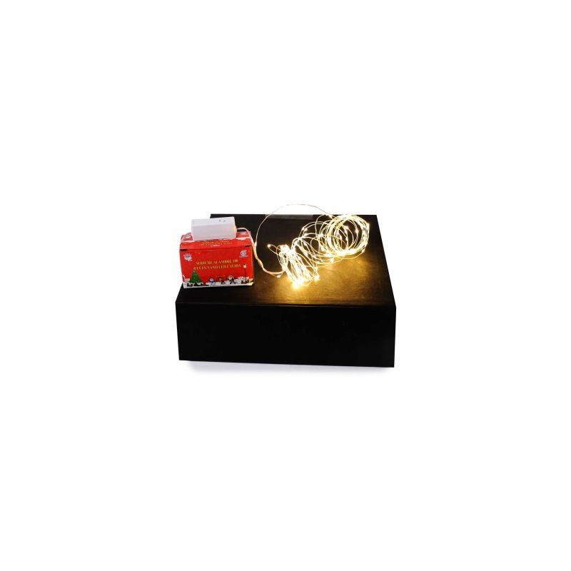 Serie Navideña De Alambre Con 100L Nano Led Cálida De 7.5 Mts | HZ8058N