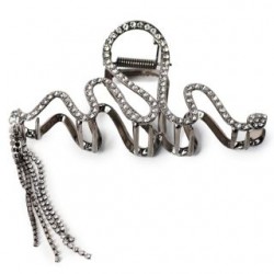 Pinza Cabello Metal Zigzag Serpiente Colores | XH5321