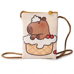 Monedero Grande Rectangular Con Correa Estampado Capibaras Modelos 13 Cm | XQ-Y4-1116