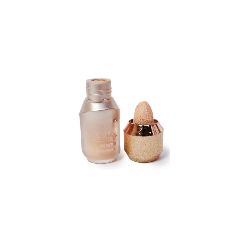 Corrector Facial Líquido Con Esponja Aplicadora Chico Tonos Tapa Glitter 13 Gr | MOC616