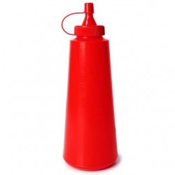 Mostacero De Plástico Grande Ovalado De 750 Ml Colores Con Tapa | RP