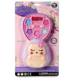 Kit De Maquillaje Infantil En Estuche Con Figura De Erizo Con Brillos 12 Cm | BT-03710