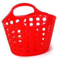 Bolsa De Plástico Mini Flex Ovalada Perforada De Colores De 12 Cm | RP