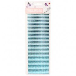 Planilla Sticker Grande Con Piedras De Colores Para Decoración Y Facial 31 Cm | G341-10E-1