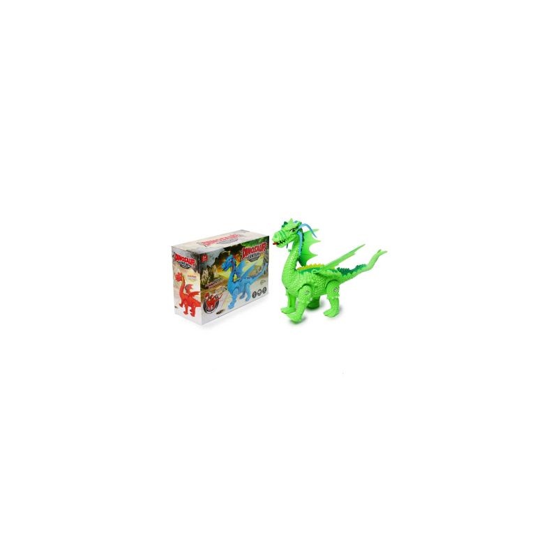 Dragón De Plástico Con Luces Y Sonido De Colores Con Proyector 19 Cm | 906-2041