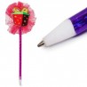 Pluma Navideña Tinta Negra Con Forro Metalizado Y Figura Navideña Modelos 22 Cm | MK-Q-04