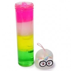 Slime Grande De Bote Largo Colores Con Tapa Ojos Y Bolitas unicel 22.5 Cm | TG-135-13
