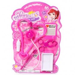 Blíster Con Accesorios De Doctora De Plástico En Color Rosa Y Blanco 31 Cm | TG-0324A-1