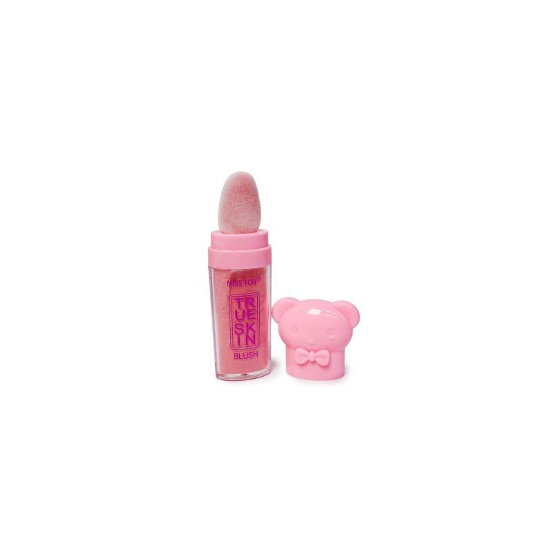 Rubor Facial En Polvo Con Aplicador Suave Con Tapa En Forma De Oso 10.5 Cm | MK-P-71