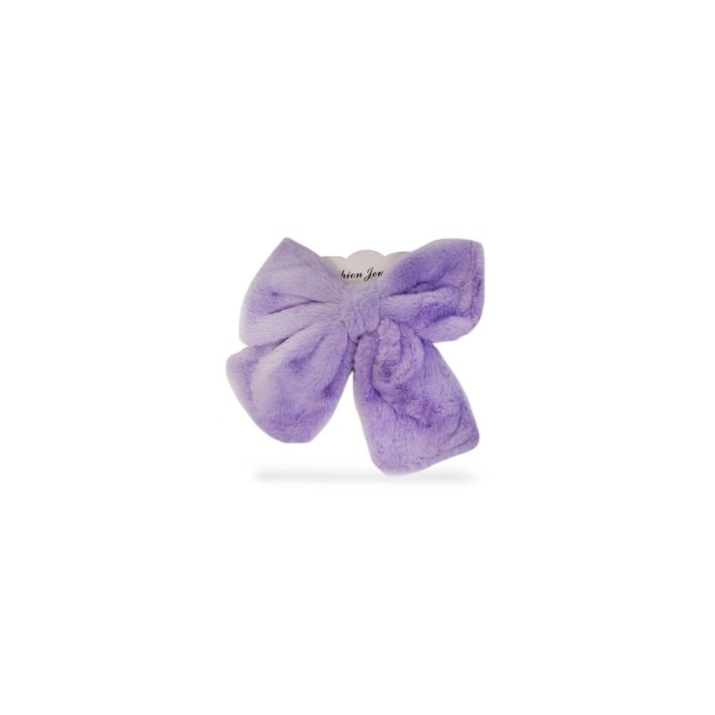 Pico Garza Grande Con Moño De Peluche De Colores Con Listones 12 Cm | MK-P-29