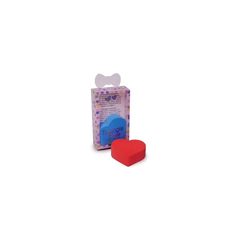 Esponjas Aplicadoras Para Maquillaje En Forma De Corazón Colores suaves 4.5 Cm | MK-P-41