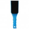 Lima Para Pies Grande De Acrilico Ovalada Plana Doble Colores Con Mango 22 Cm | RF-E376