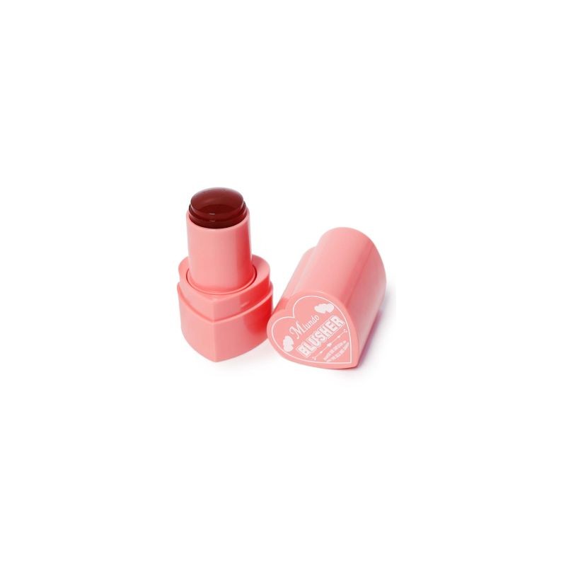 Rubor Facial De Larga Duración En Forma De Corazón De Tipo Gomita 6 Cm | KUN-2573