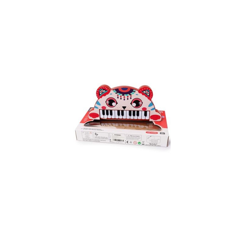 Juguete Piano De Plástico Mediano Infantil En Forma De Animales Con Sonido 27 Cm | KUN-2552