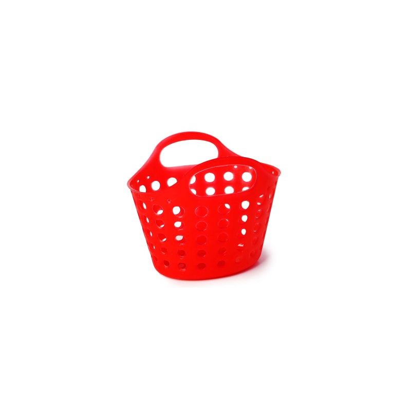 Bolsa De Plástico Mini Flex Ovalada Perforada De Colores De 12 Cm | RP