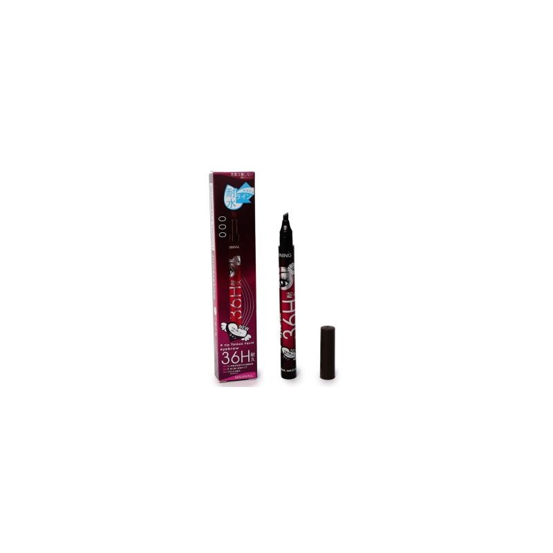 Delineador Para Cejas Con Triple Punta Larga Duración 36H Efecto Tatuaje 12.5 Cm | C06