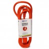 Extensión Eléctrica Reforzada Uso Rudo Color Naranja 2 metros Con Contactos | 9988