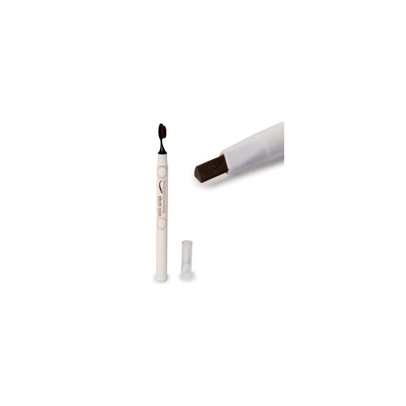 Delineador Para Cejas En Lápiz De Cera Con Cepillo Aplicador Tonos 14.3 Cm | MS869