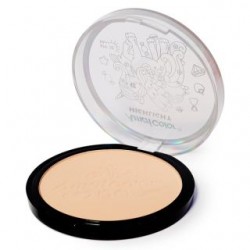 Maquillaje Polvo Compacto Facial Larga Duración 24H Tonos Estampado Unicornio 7.4 Cm | YL-0171