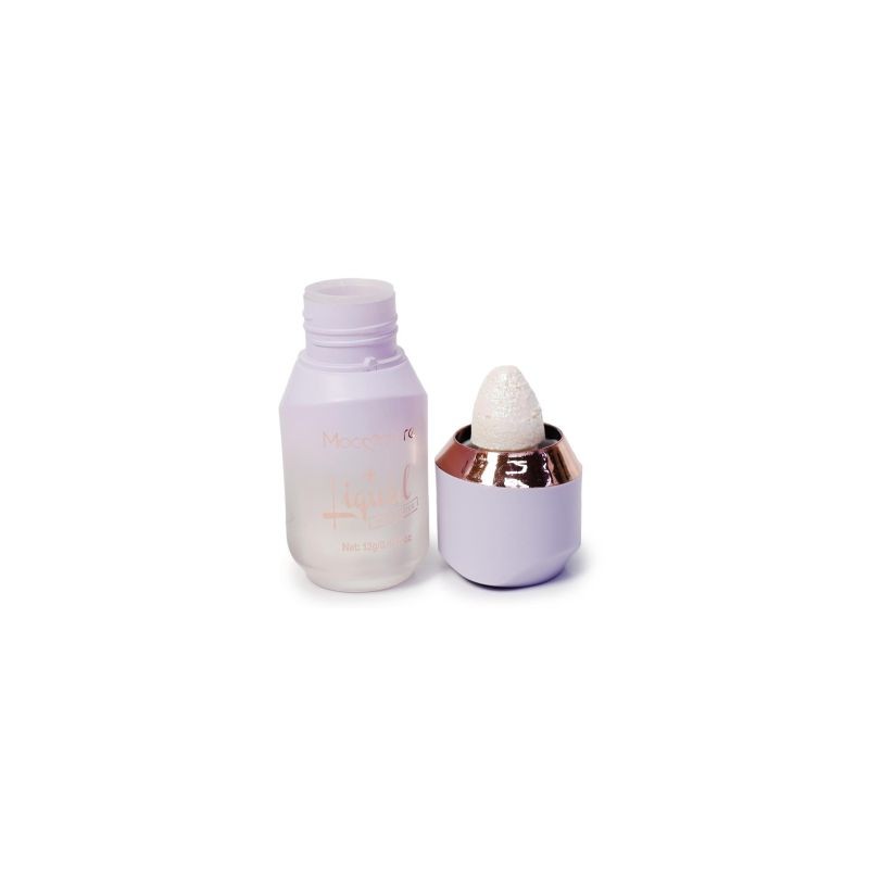 Iluminador Facial Líquido Tonos Naturales Contra El Agua Envase Morado Línea Dorada 13 Gr | MOC611