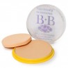 Maquillaje Compacto Facial BB Estuche Amarillo Con Esponja Aplicadora 7.5 Cm | A1205