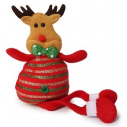Adorno Navideño De Peluche Grande Para Colgar Muñecos Con Botas Rojas 34 Cm | SY-S-872