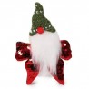 Adorno Navideño De Peluche Figuras Lentejuela Con Santa Claus Modelos De 13 Cm | JA-S-1016