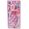 Juguete Muñeca Grande Con Vestido Estampado Y Luces De Colores 31 Cm | BT-03689