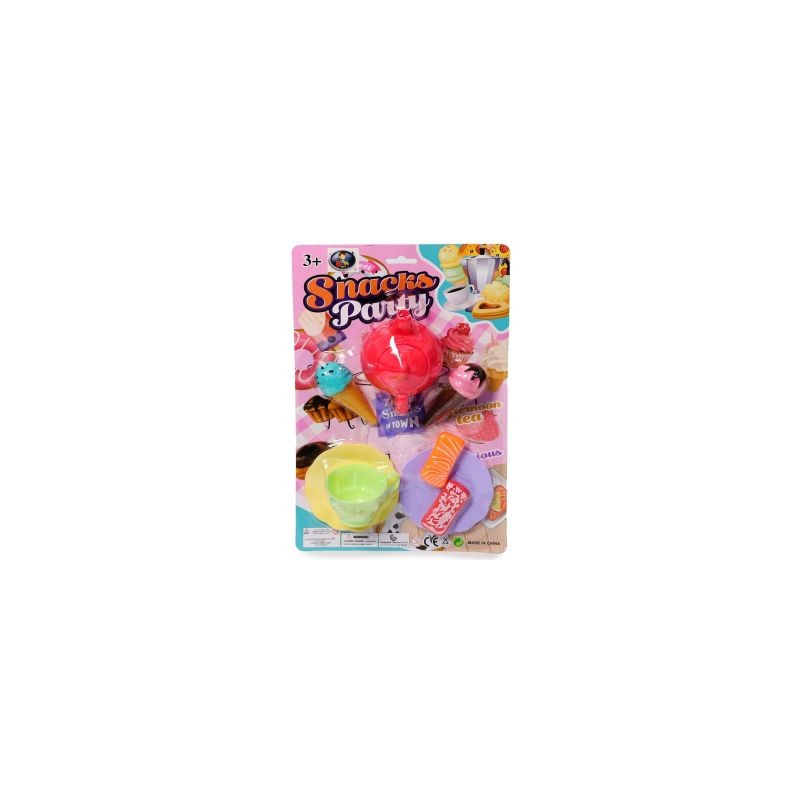 Juguete Set De Cocina Grande Con Postres y Tetera De Plástico 32 Cm | CH-1558