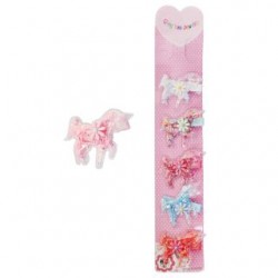 Picos Garza Para Cabello De Metal Con Figura Unicornio Hule Y Lentejuela | B3632B-6